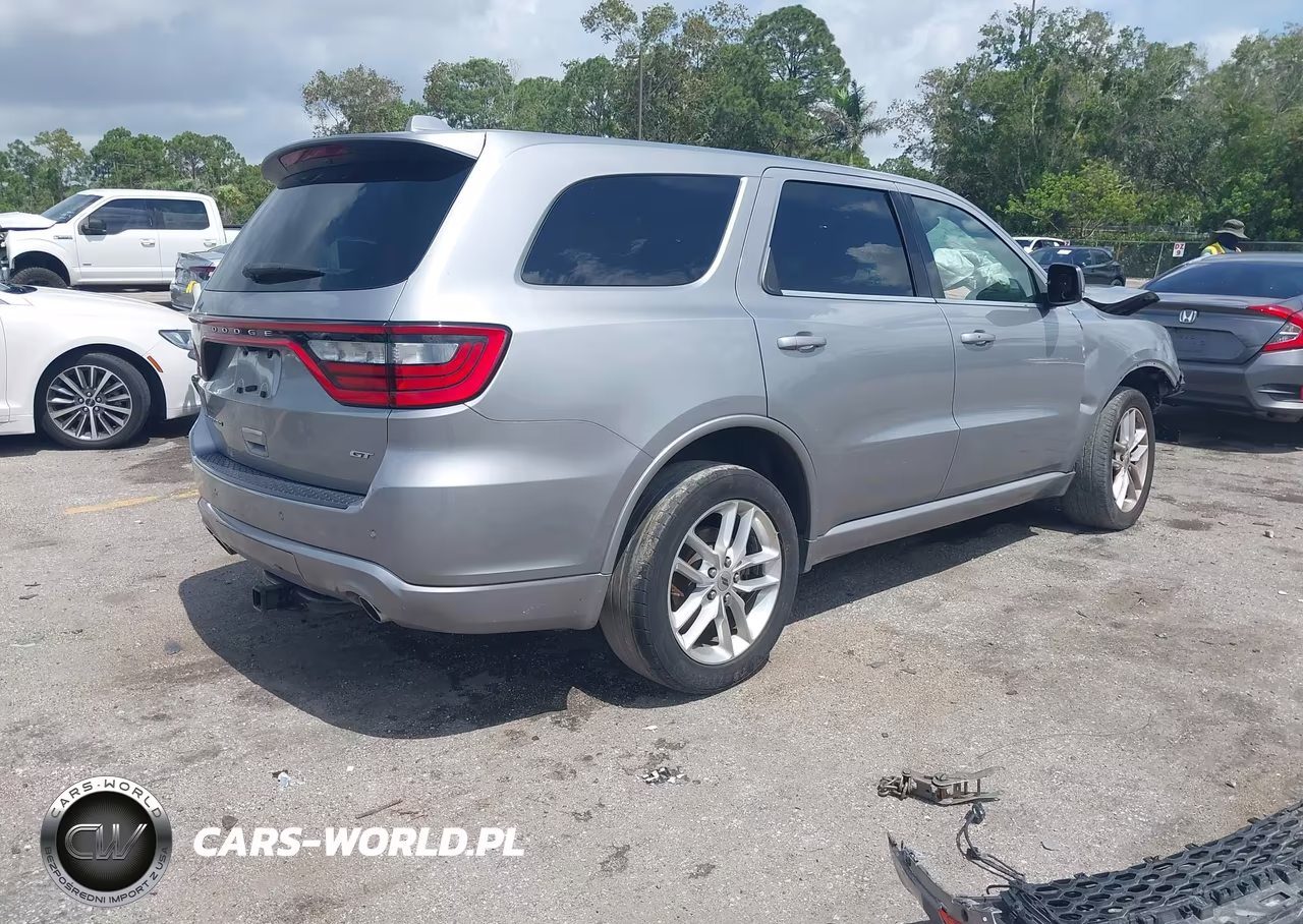 2021 Dodge Durango Gt Plus Rwd VIN:1C4RDHDG3MC608195 - 4