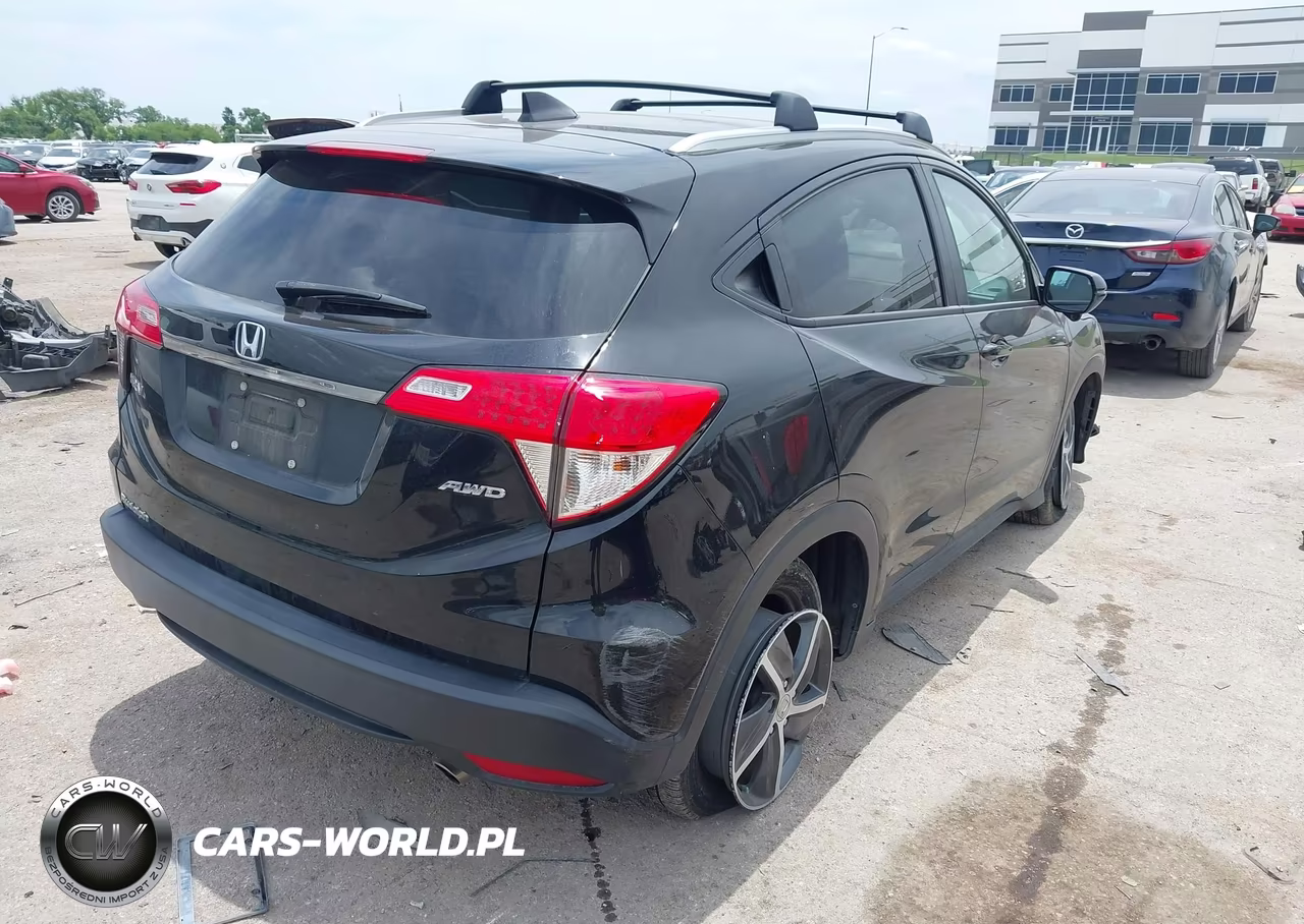 2022 Honda Hr-V Awd Ex VIN:3CZRU6H50NM771202 - 4