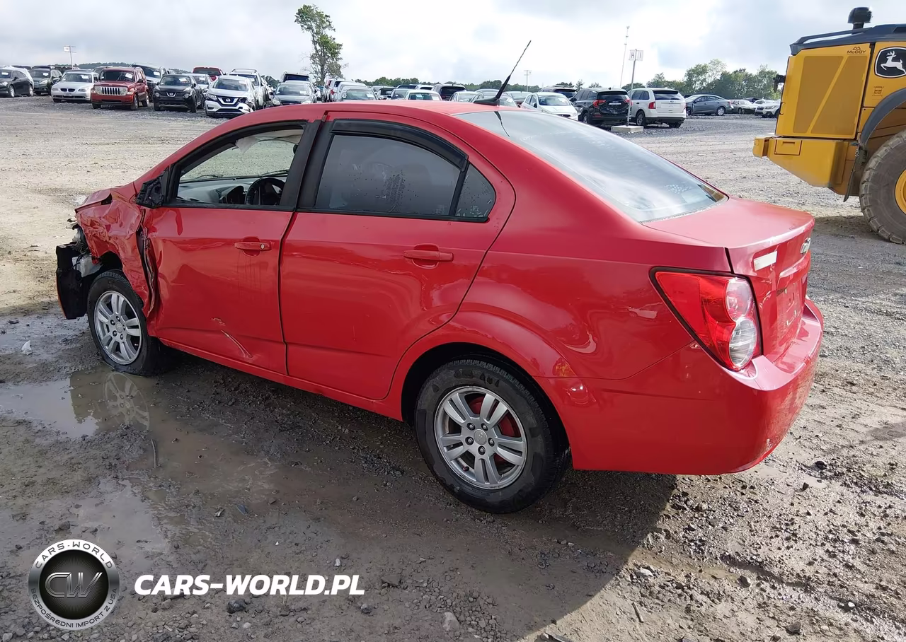 2012 Chevrolet Sonic 1Ls VIN:1G1JB5SH2C4212967 - 3