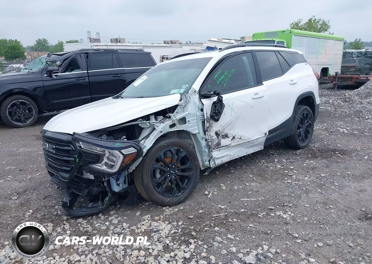 2022 GMC Terrain Awd Slt VIN:3GKALVEV8NL206968 - 2