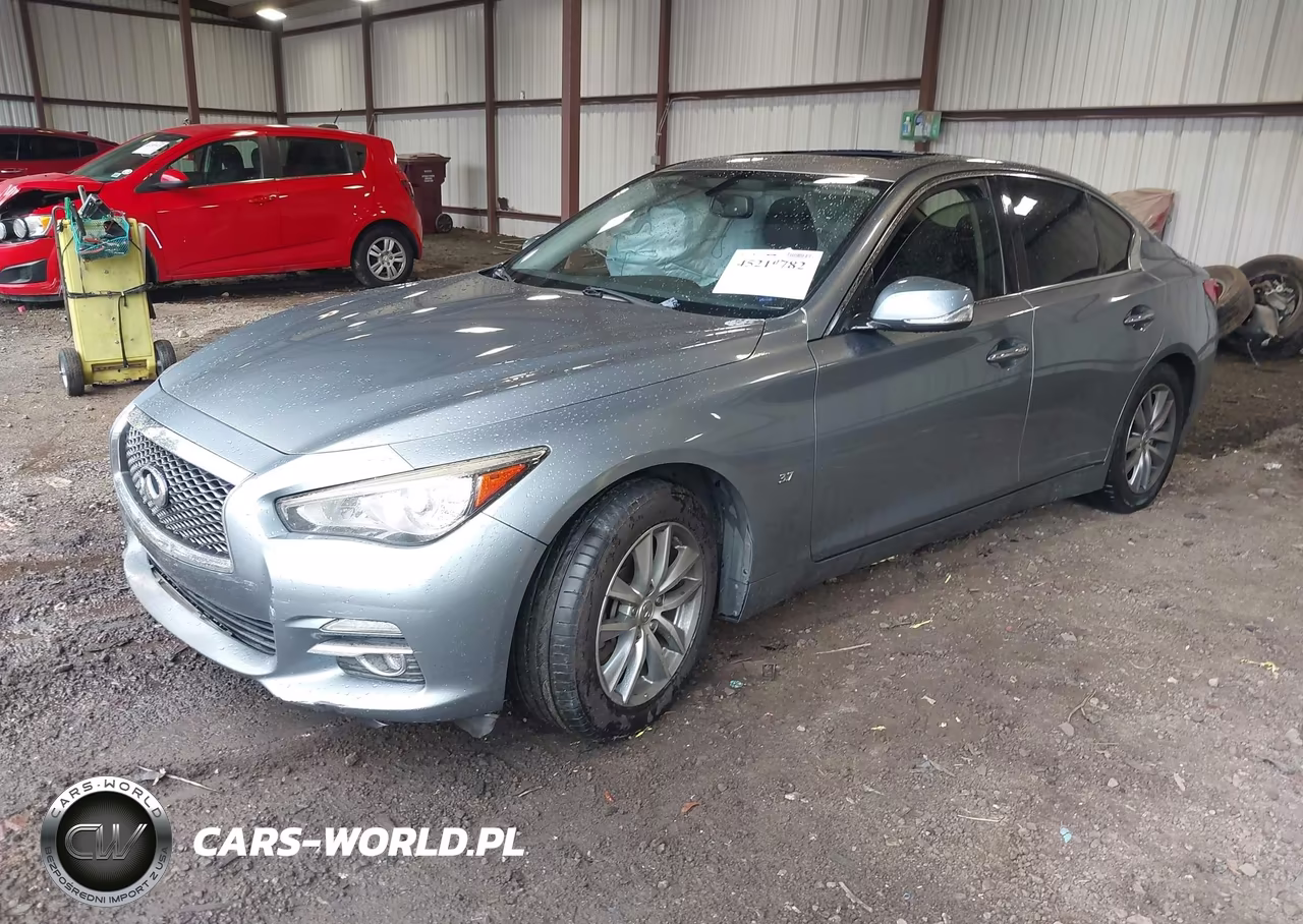 2015 Infiniti Q50 Premium VIN:JN1BV7AR6FM419393 - 2