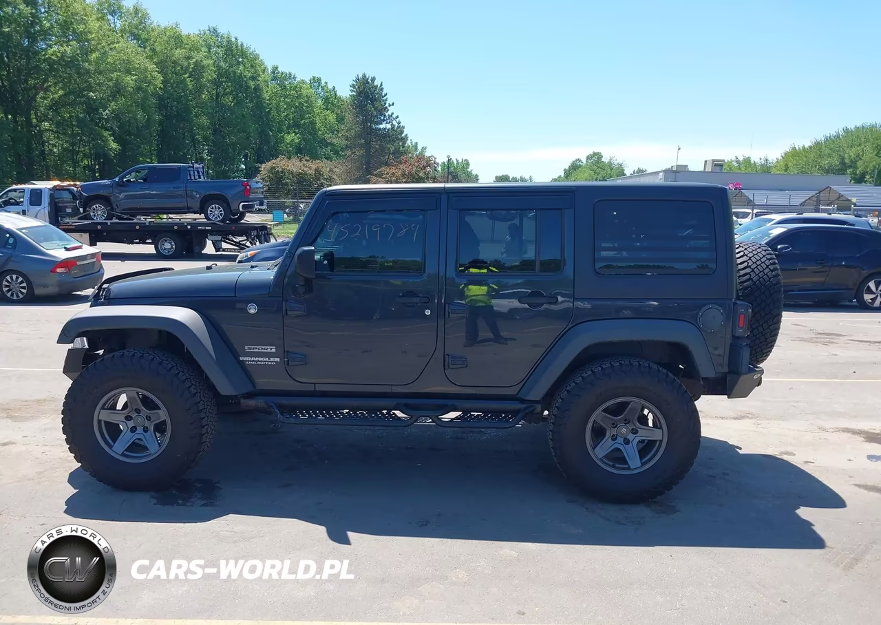 2017 Jeep Wrangler Unlimited Sport 4X4 VIN:1C4BJWDG8HL578177 - 14