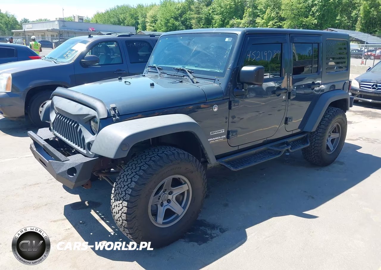 2017 Jeep Wrangler Unlimited Sport 4X4 VIN:1C4BJWDG8HL578177 - 2