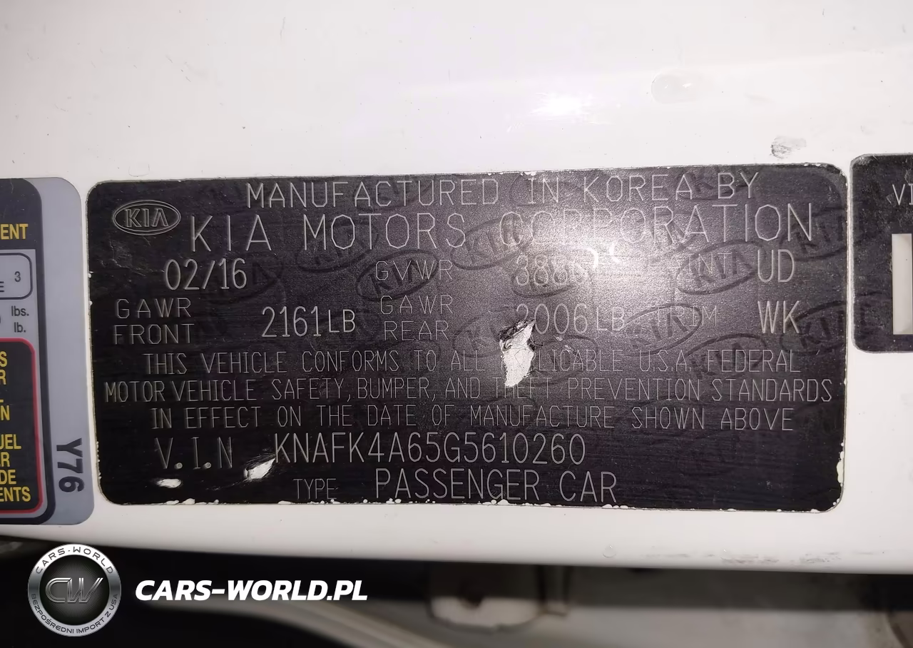 2016 Kia Forte Lx VIN:KNAFK4A65G5610260 - 9