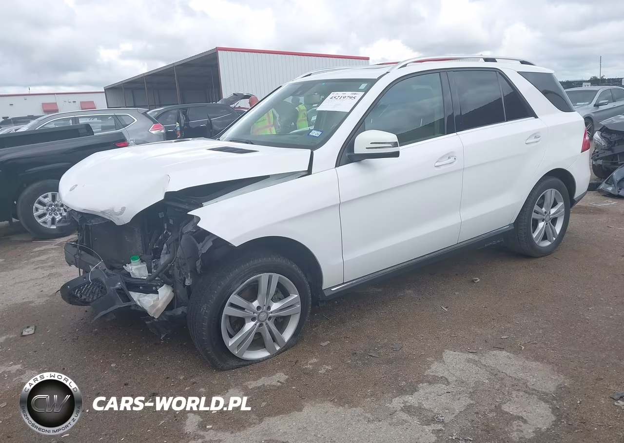 2015 Mercedes-Benz Ml 350 VIN:4JGDA5JB9FA583467 - 2