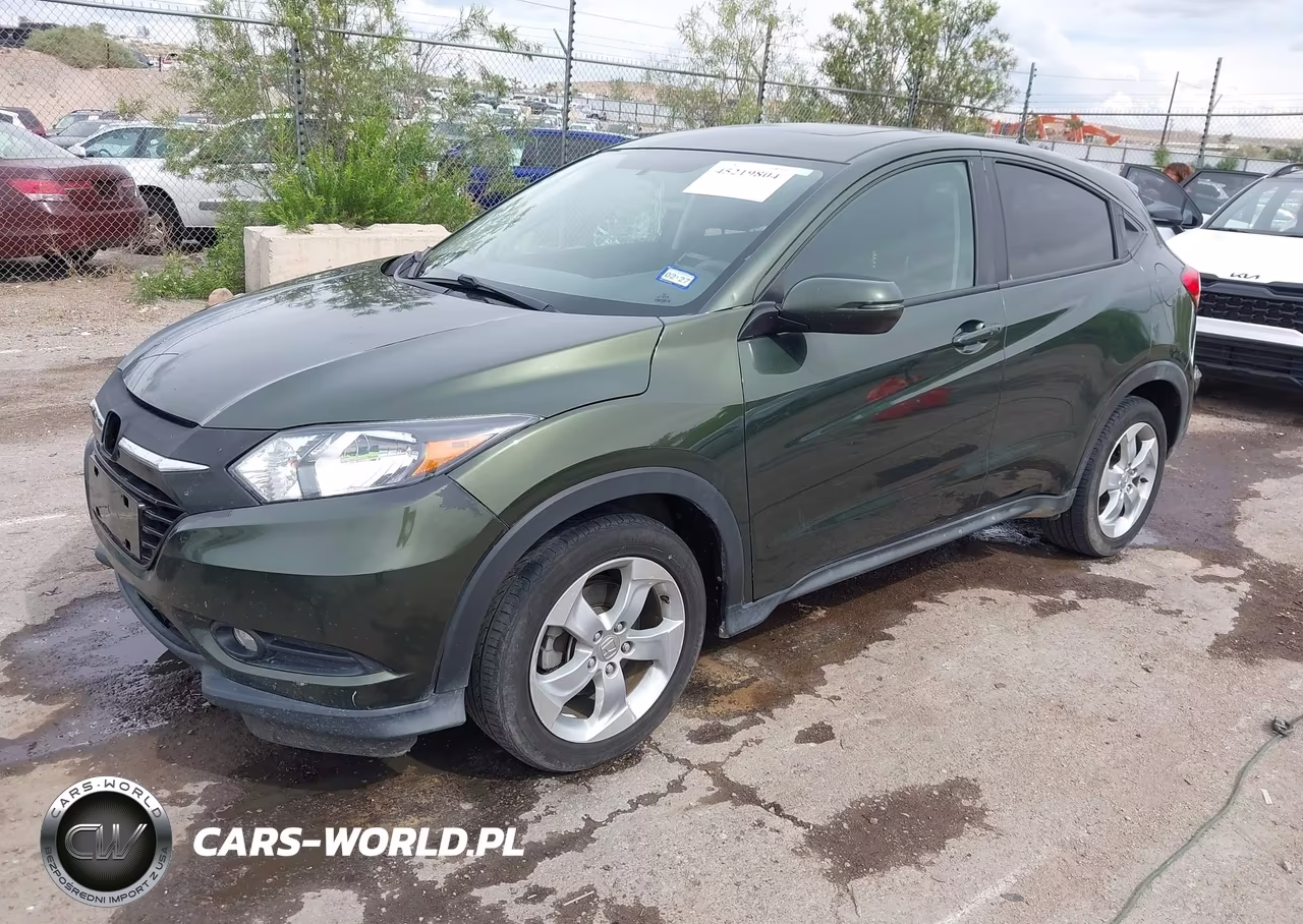 2016 Honda Hr-V Ex VIN:3CZRU5H57GM726528 - 2