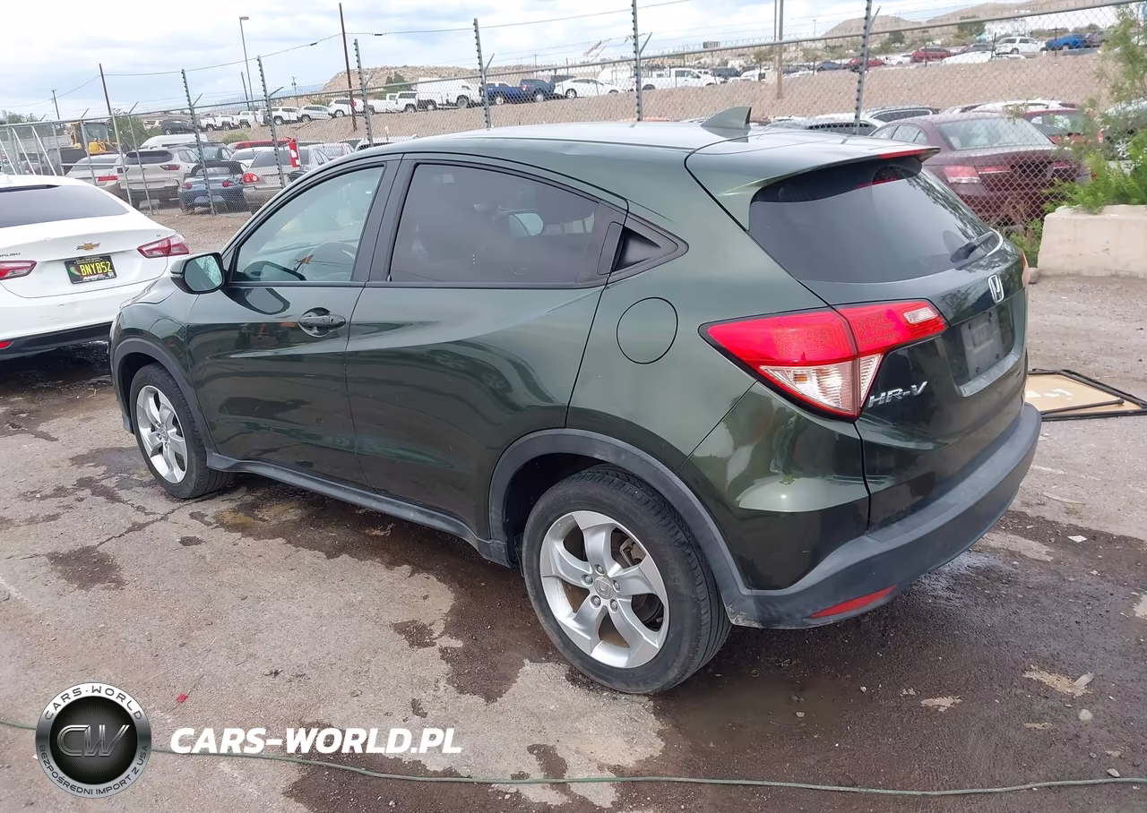 2016 Honda Hr-V Ex VIN:3CZRU5H57GM726528 - 3
