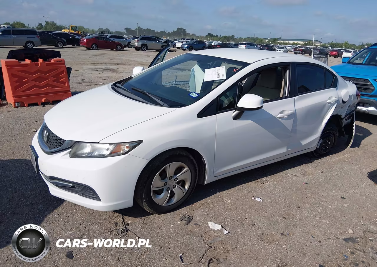 2013 Honda Civic Lx VIN:2HGFB2F52DH573990 - 2