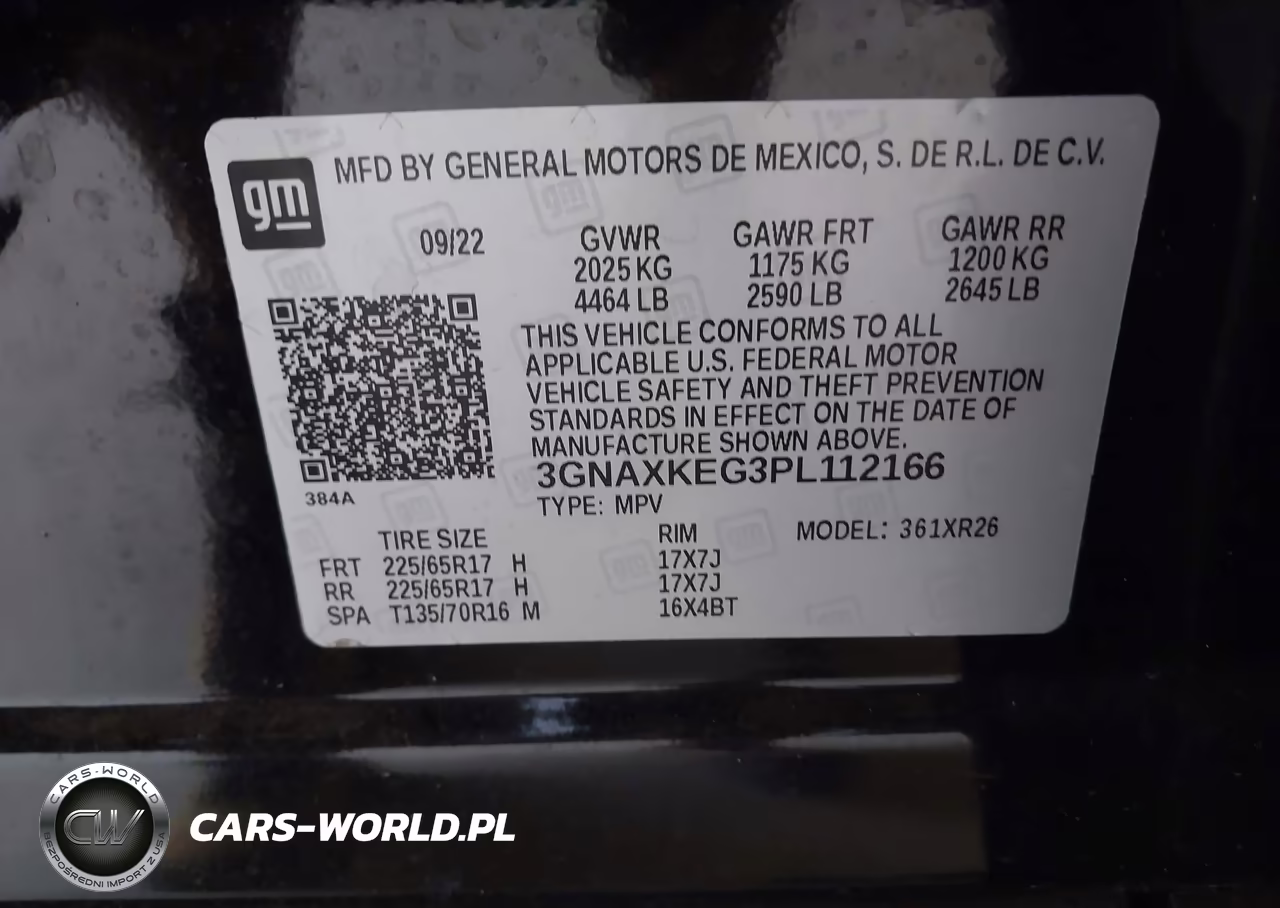 2023 Chevrolet Equinox Fwd Lt VIN:3GNAXKEG3PL112166 - 9