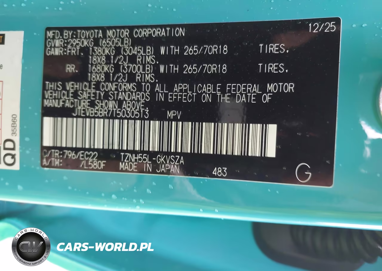 2026 Toyota 4Runner Hybrid Trd Pro VIN:JTEVB5BR7T5030513 - 9
