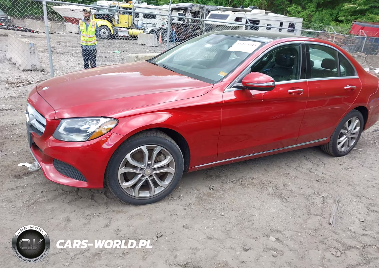 2016 Mercedes-Benz C 300 4Matic VIN:55SWF4KB1GU120446 - 2