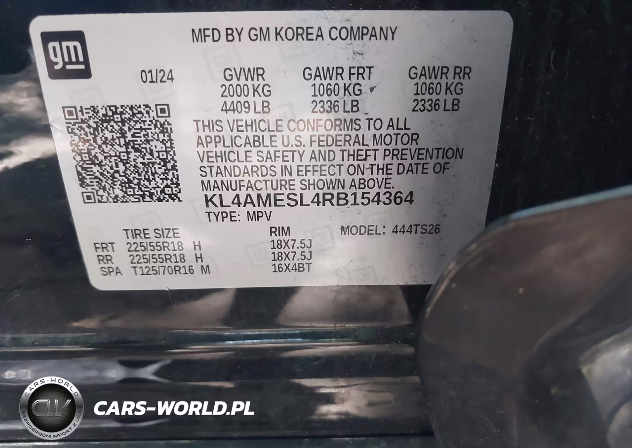 2024 Buick Encore Gx Sport Touring Awd VIN:KL4AMESL4RB154364 - 9