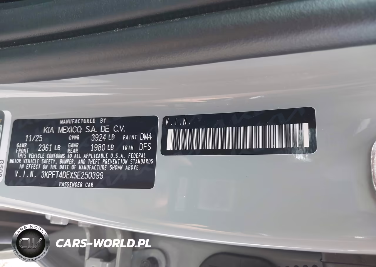 2025 Kia K4 Lxs VIN:3KPFT4DEXSE250399 - 9