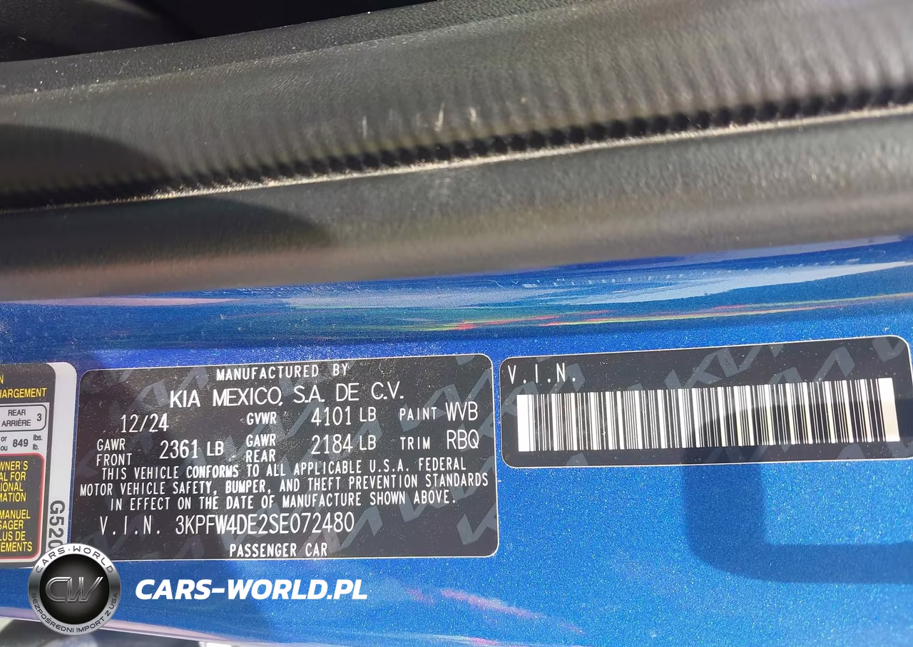 2025 Kia K4 Gt-Line VIN:3KPFW4DE2SE072480 - 9
