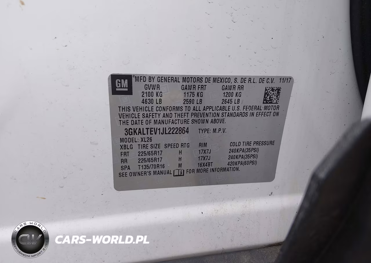 2018 GMC Terrain Sle VIN:3GKALTEV1JL222864 - 9