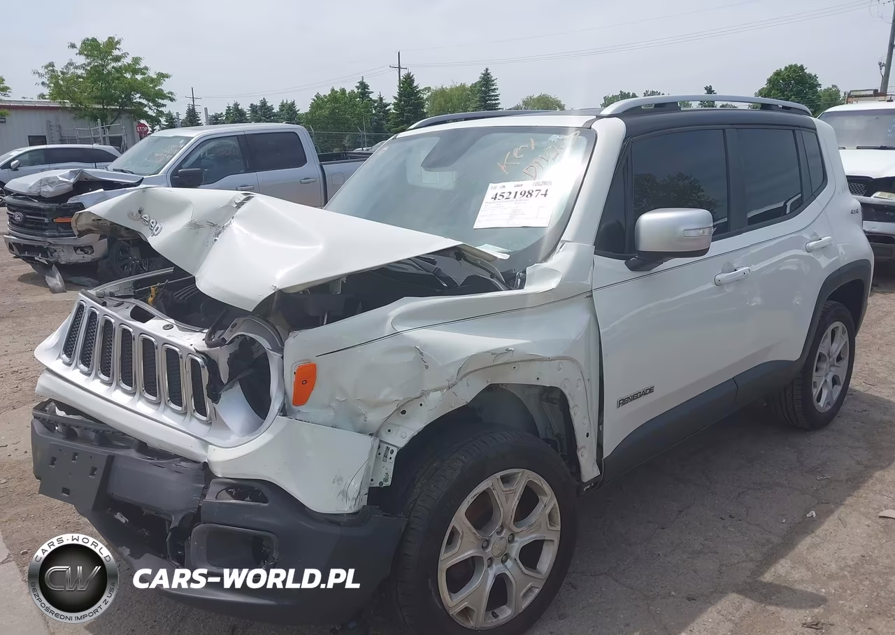 2016 Jeep Renegade Limited VIN:ZACCJBDTXGPD11207 - 2