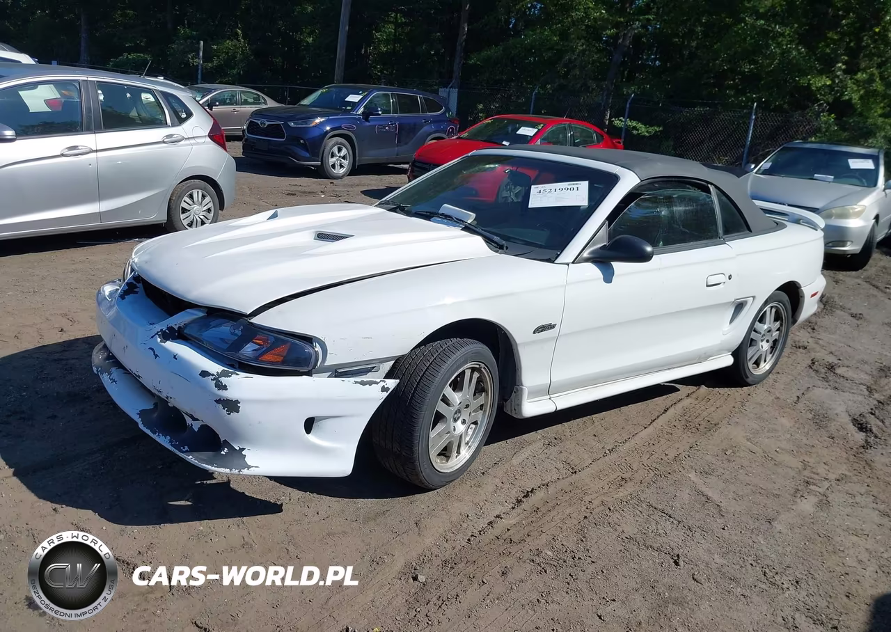 1998 Ford Mustang Gt VIN:1FAFP45X6WF206745 - 2