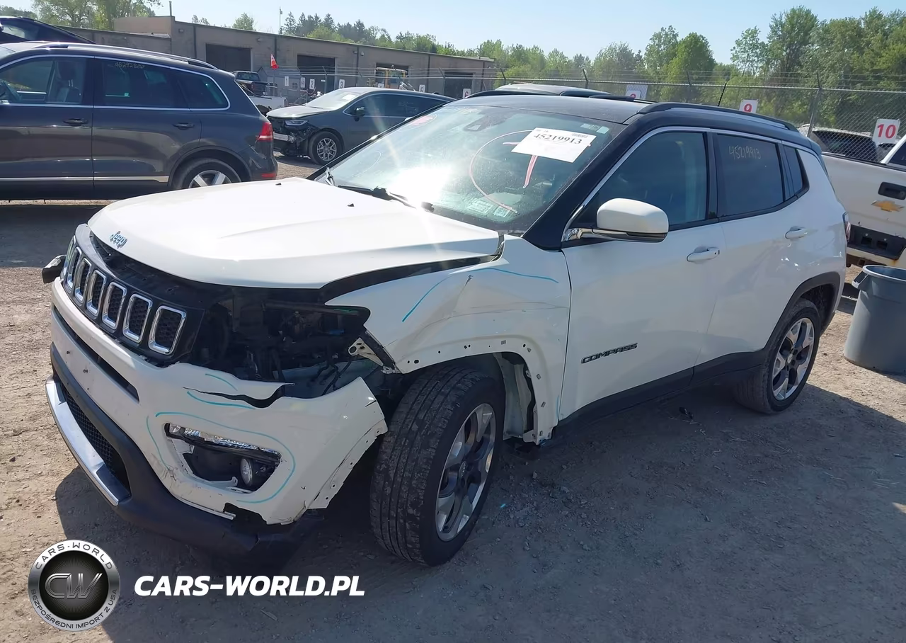 2021 Jeep Compass Limited 4X4 VIN:3C4NJDCB7MT554958 - 2