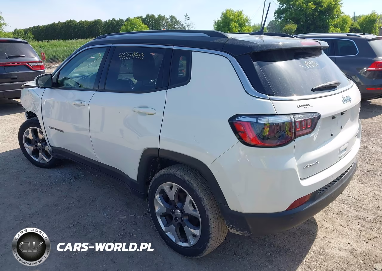 2021 Jeep Compass Limited 4X4 VIN:3C4NJDCB7MT554958 - 3