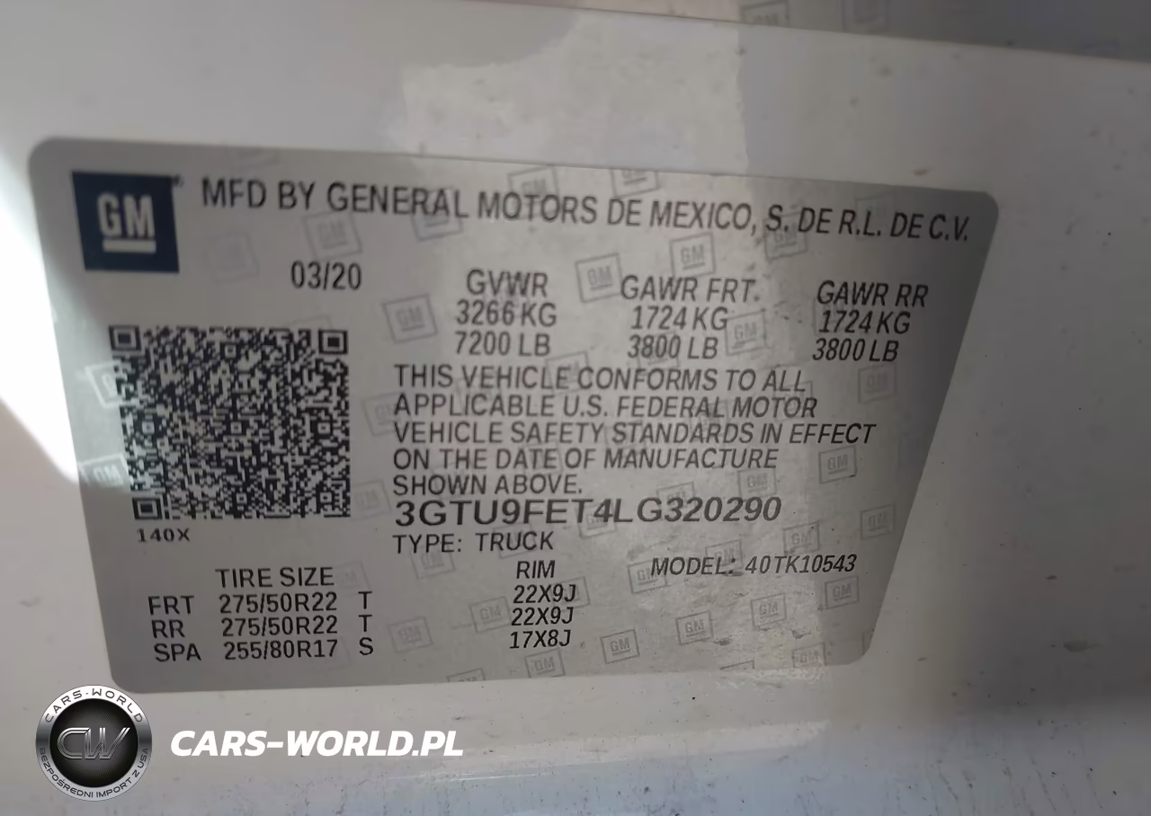 2020 GMC Sierra 1500 4Wd Short Box Denali VIN:3GTU9FET4LG320290 - 9
