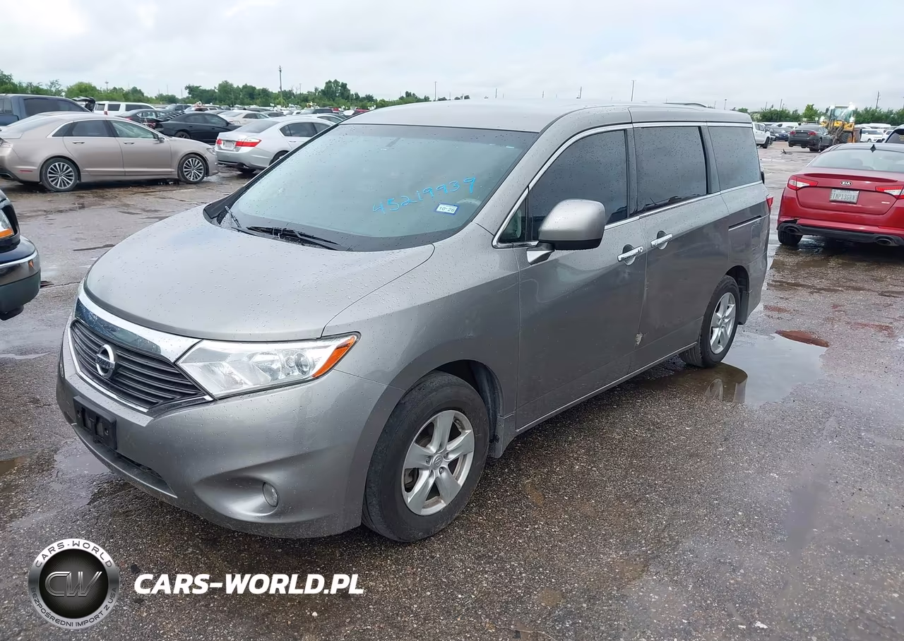 2012 Nissan Quest Sv VIN:JN8AE2KPXC9032860 - 2