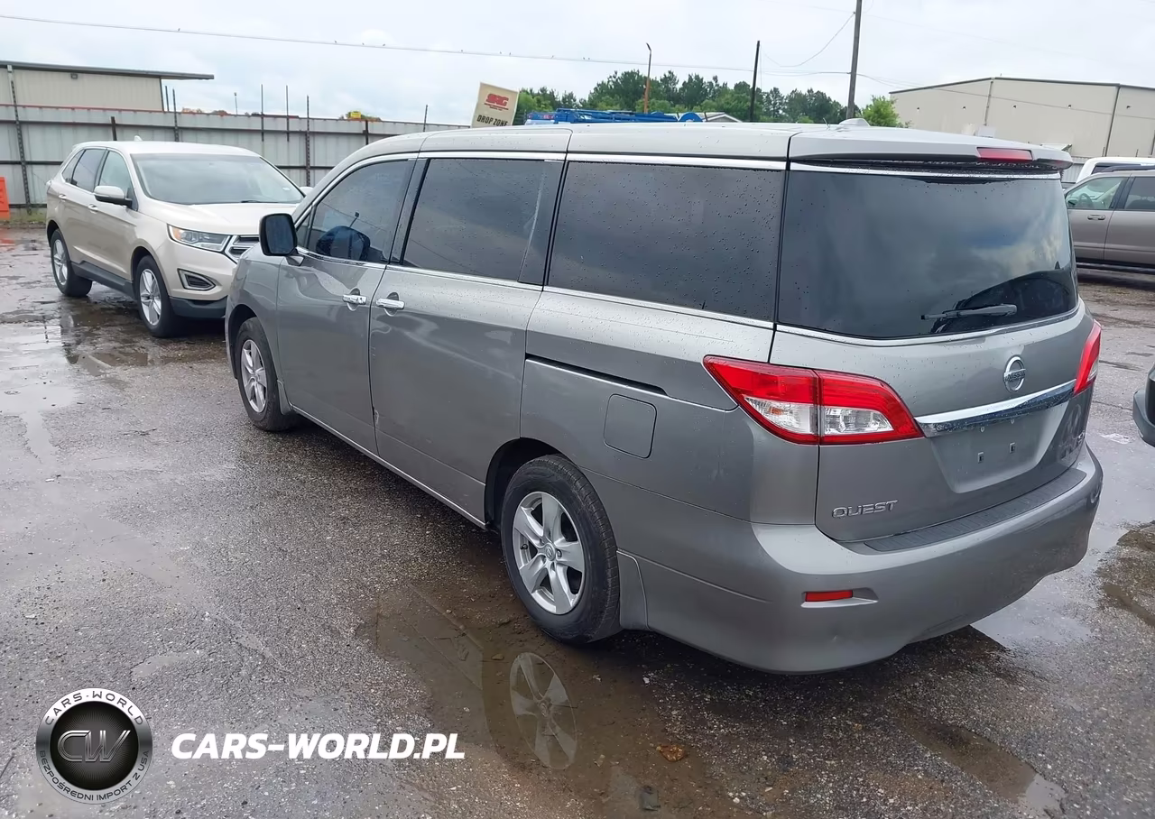 2012 Nissan Quest Sv VIN:JN8AE2KPXC9032860 - 3