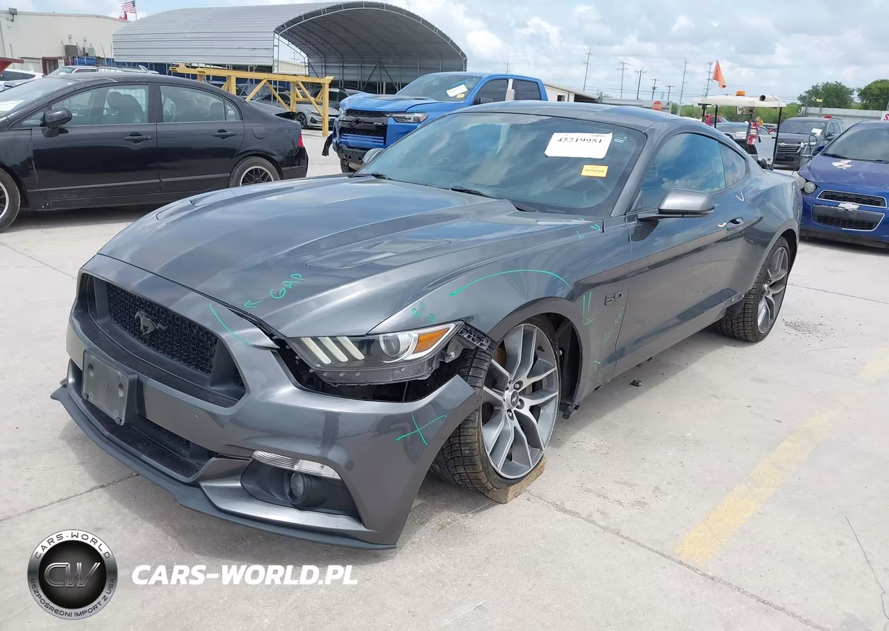 2017 Ford Mustang Gt Premium VIN:1FA6P8CF8H5271803 - 2