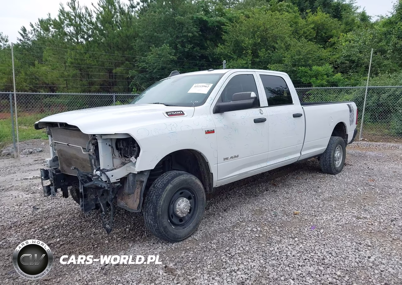 2021 Ram 2500 Tradesman 4X4 8' Box VIN:3C6UR5HJ4MG558895 - 2