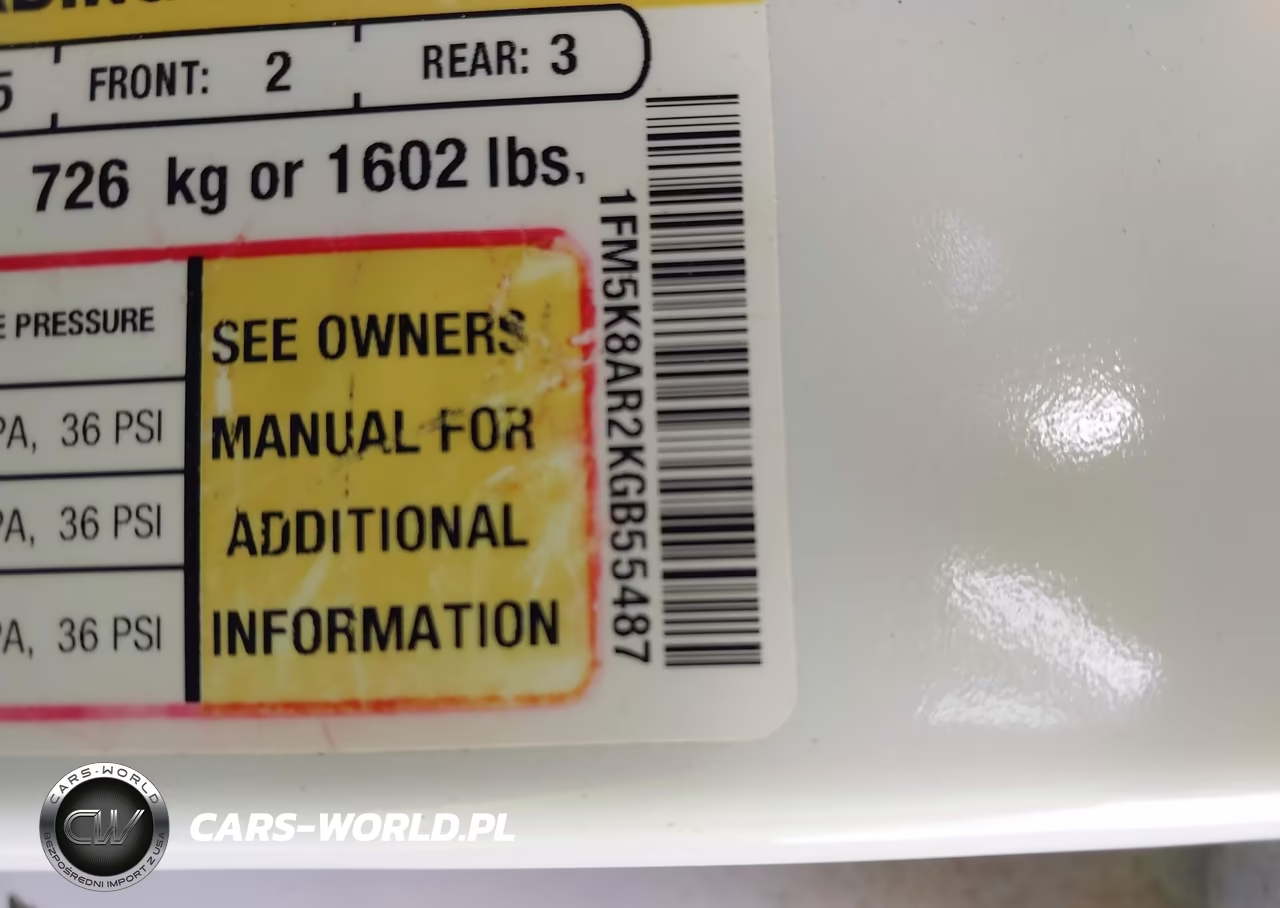2019 Ford Police Interceptor Utility VIN:1FM5K8AR2KGB55487 - 9