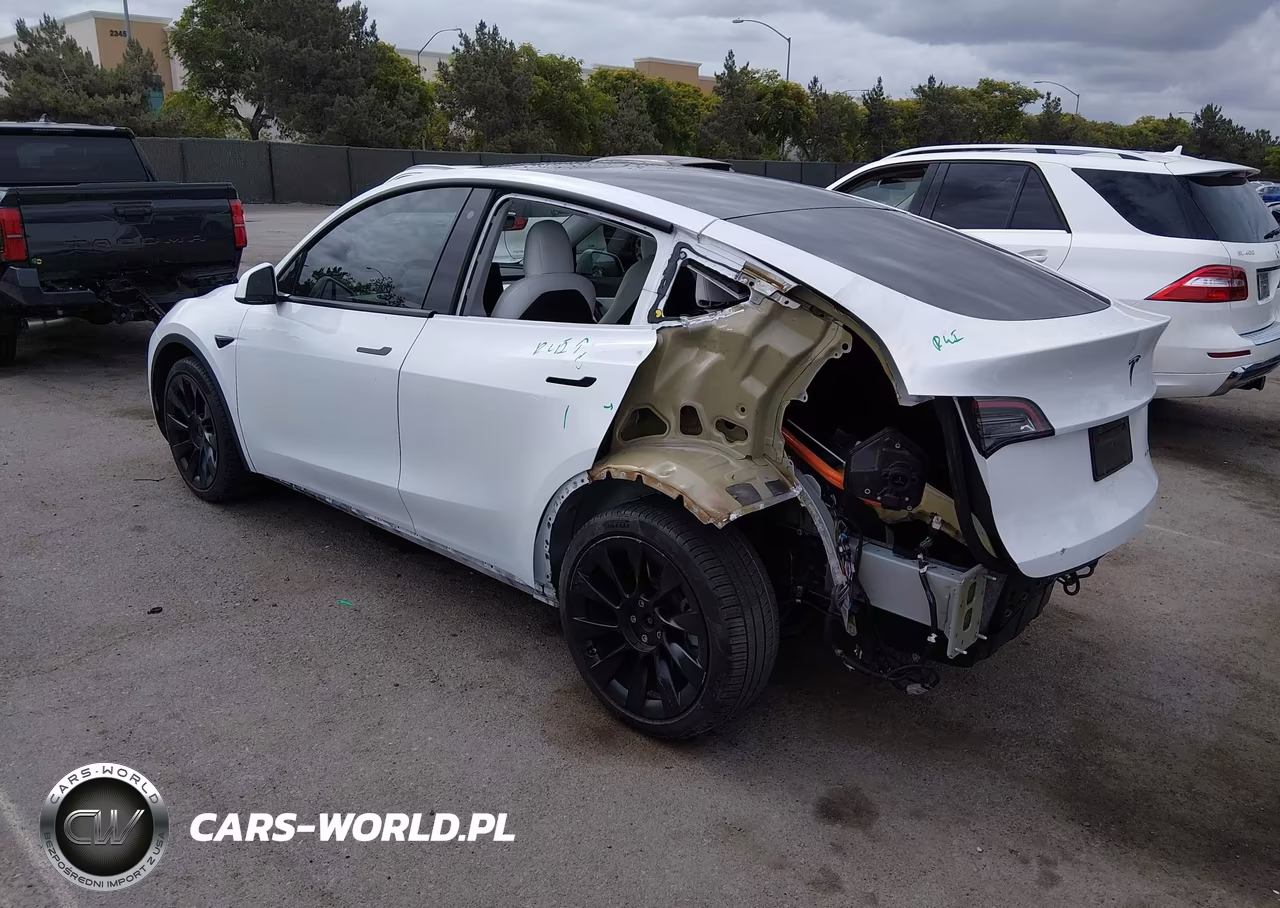 2020 Tesla Model Y Long Range Dual Motor All-Wheel Drive VIN:5YJYGDEE6LF055777 - 3