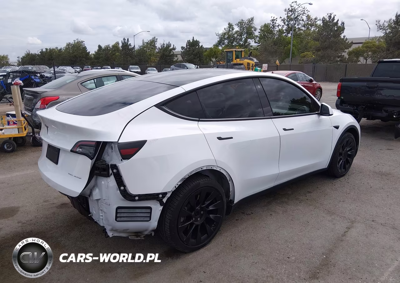 2020 Tesla Model Y Long Range Dual Motor All-Wheel Drive VIN:5YJYGDEE6LF055777 - 4