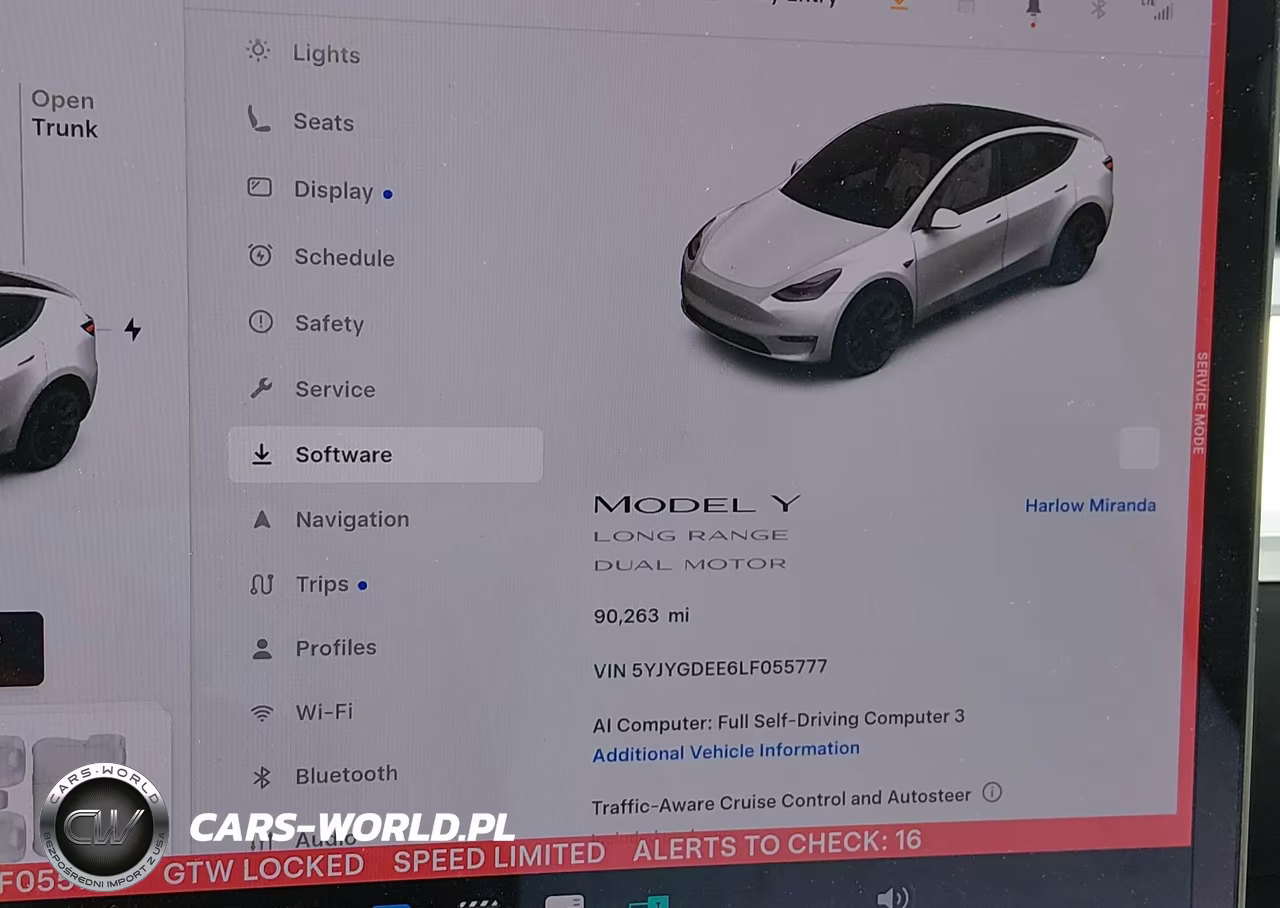 2020 Tesla Model Y Long Range Dual Motor All-Wheel Drive VIN:5YJYGDEE6LF055777 - 7