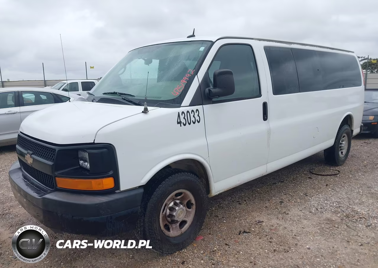 2012 Chevrolet Express 3500 Ls VIN:1GAZGZFA6C1143033 - 2