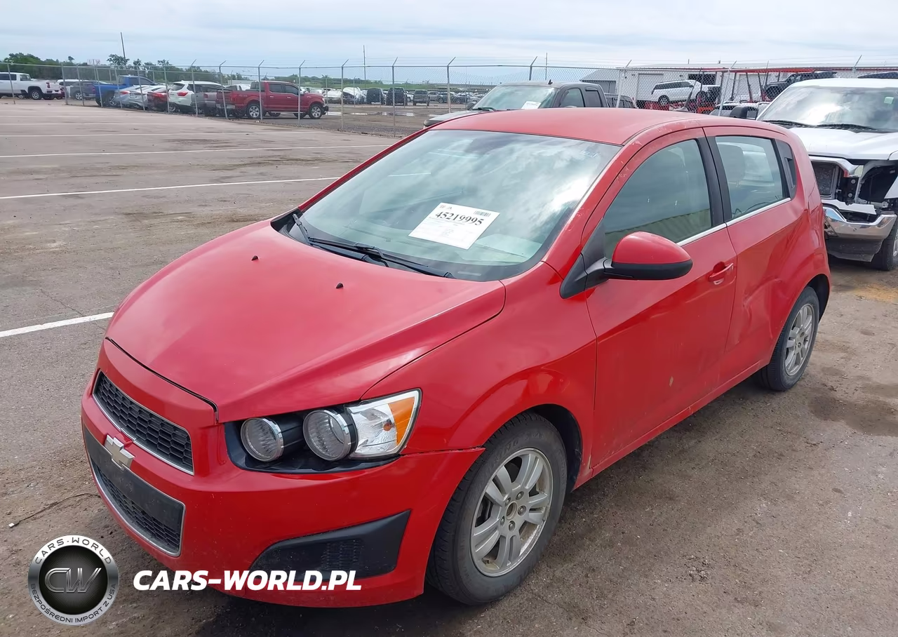 2012 Chevrolet Sonic 2Lt VIN:1G1JC6SH8C4146105 - 2