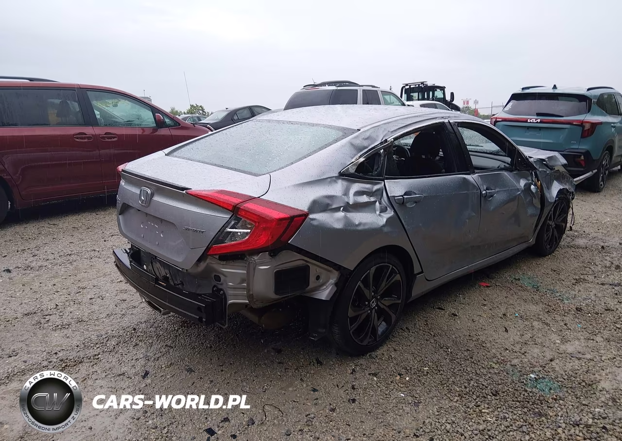 2021 Honda Civic Sport VIN:2HGFC2F82MH504210 - 4