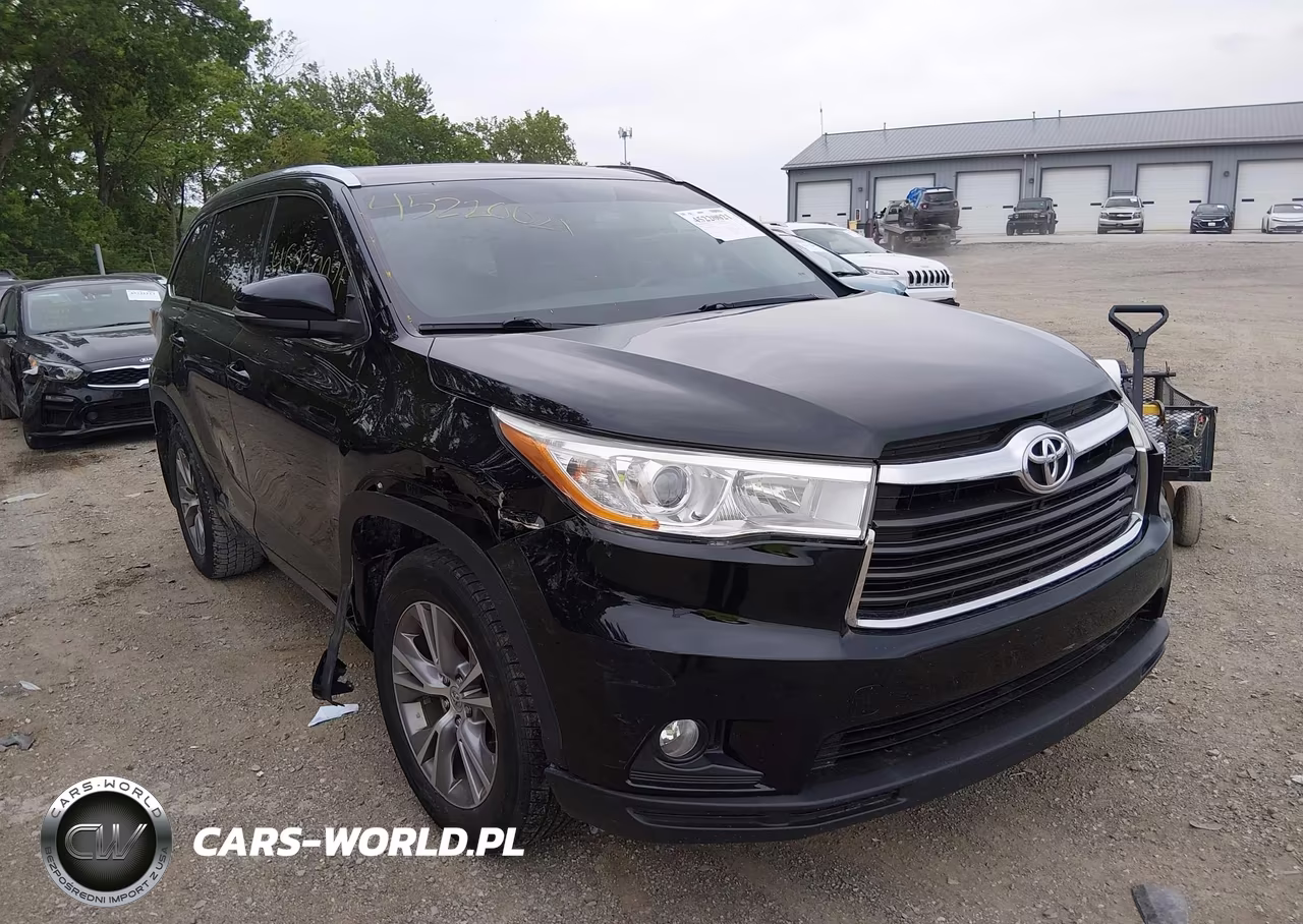 2014 Toyota Highlander Xle V6 – zdjęcie 1 z 16