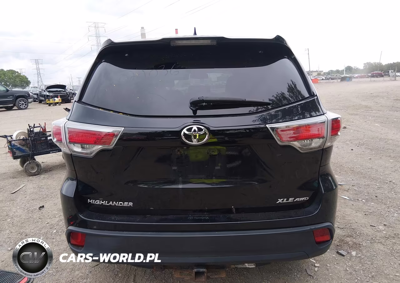 2014 Toyota Highlander Xle V6 VIN:5TDJKRFH8ES021036 - 16