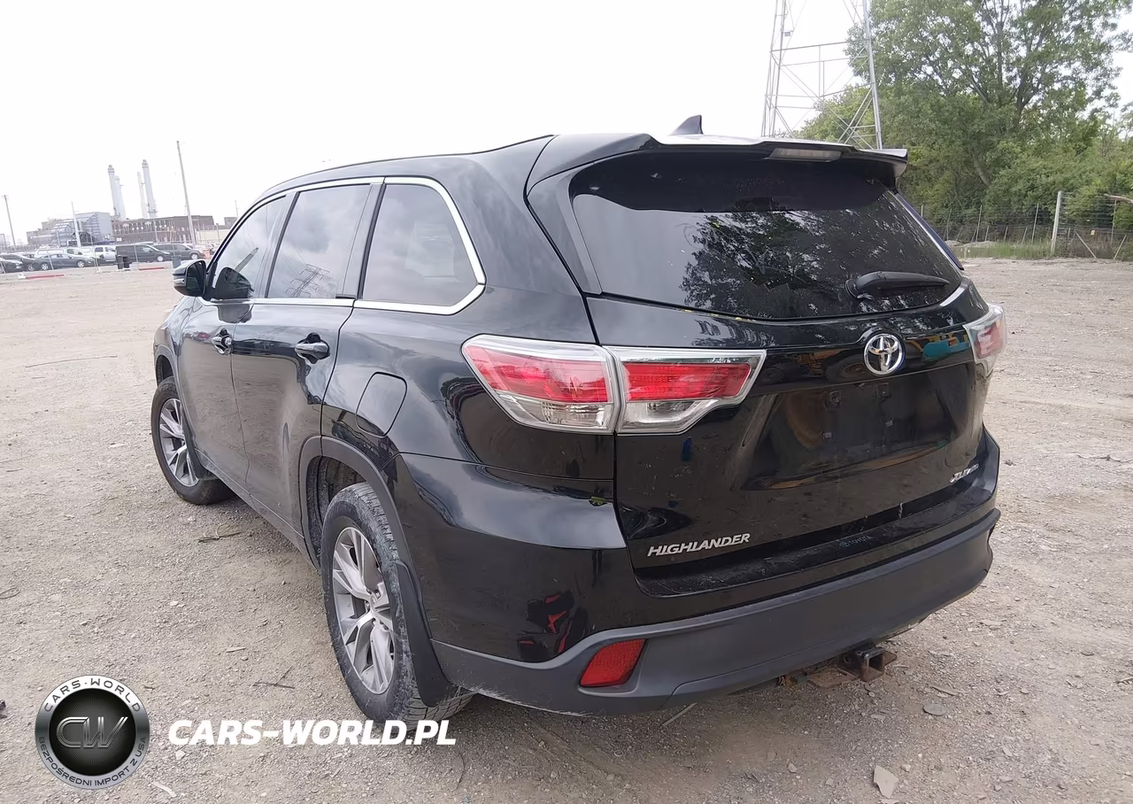 2014 Toyota Highlander Xle V6 VIN:5TDJKRFH8ES021036 - 3