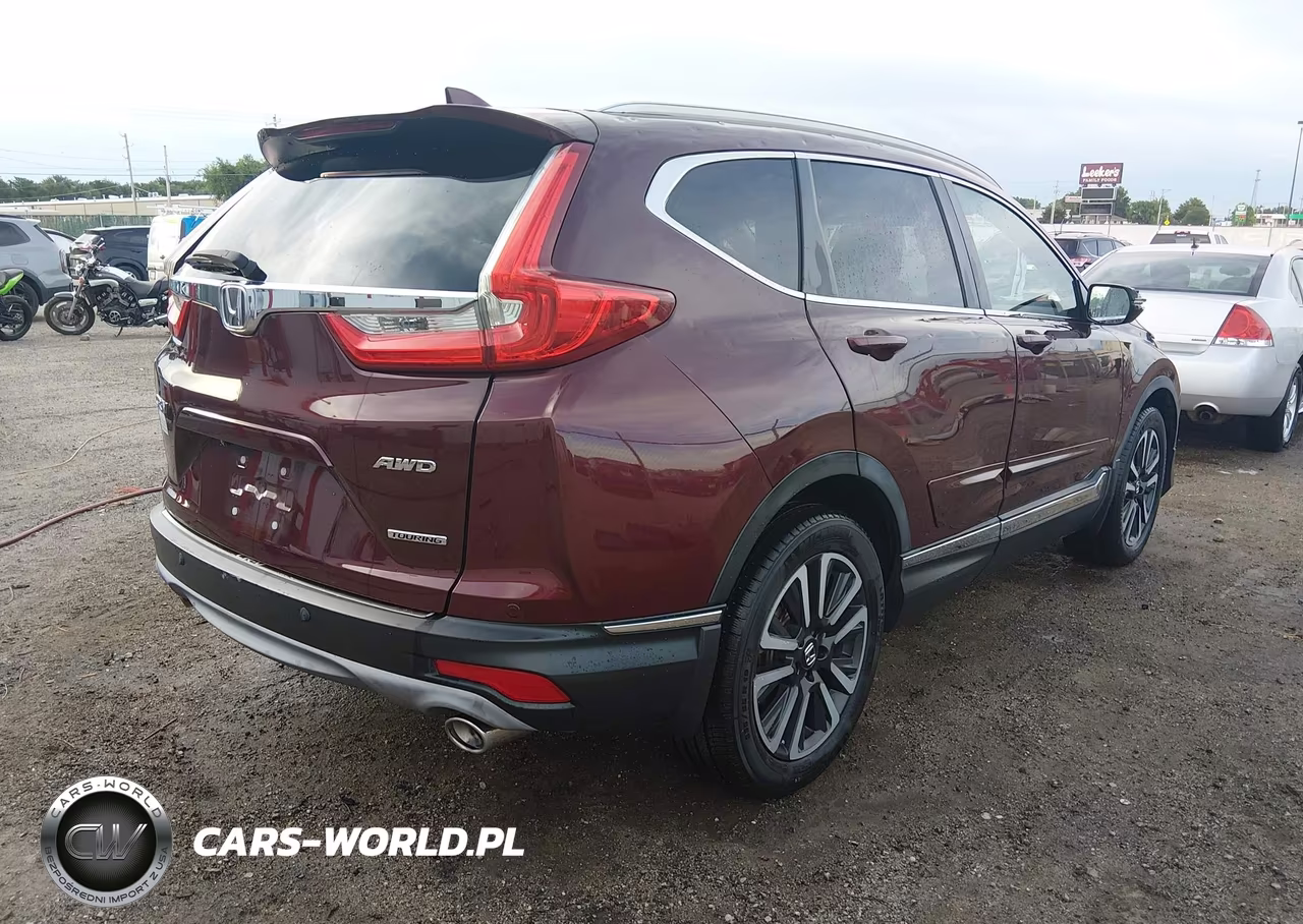 2018 Honda Cr-V Touring VIN:7FARW2H94JE034387 - 4