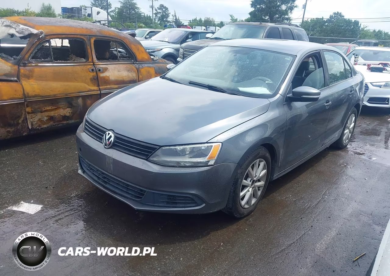 2011 Volkswagen Jetta 2.5L Se VIN:3VWDX7AJXBM348379 - 2