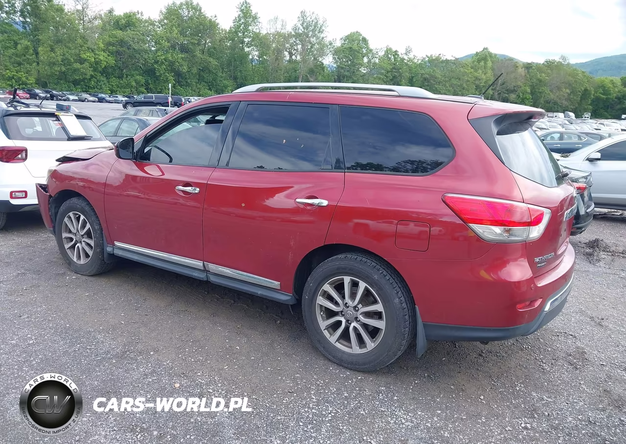 2015 Nissan Pathfinder Sl VIN:5N1AR2MN8FC643856 - 3