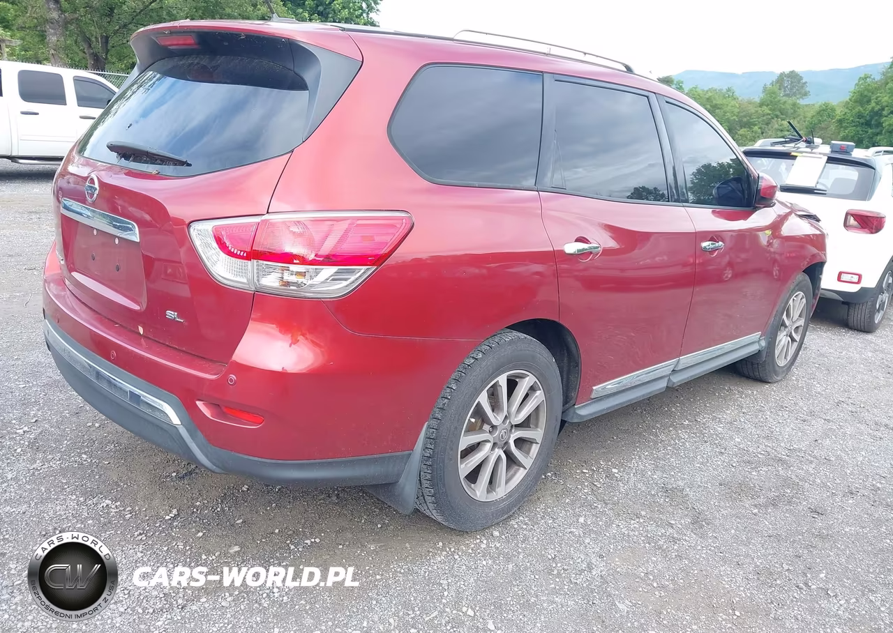 2015 Nissan Pathfinder Sl VIN:5N1AR2MN8FC643856 - 4