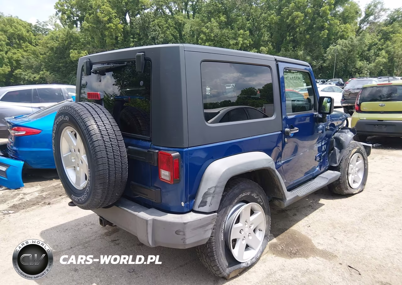 2009 Jeep Wrangler X VIN:1J4FA24189L741881 - 4