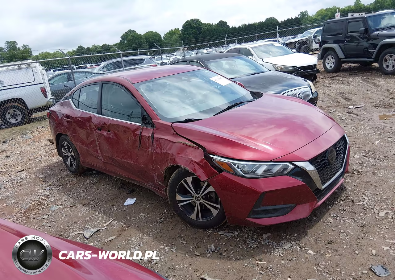 2020 Nissan Sentra Sv Xtronic Cvt