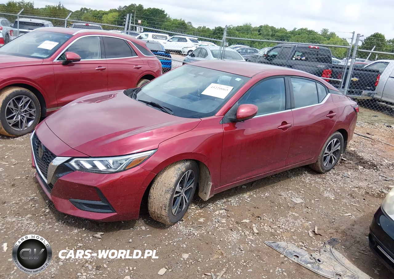 2020 Nissan Sentra Sv Xtronic Cvt VIN:3N1AB8CV7LY228546 - 2
