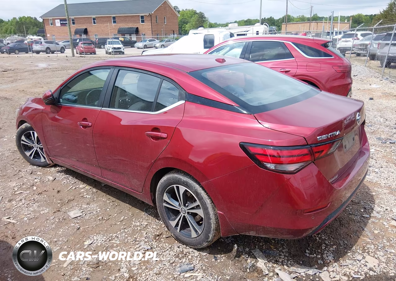 2020 Nissan Sentra Sv Xtronic Cvt VIN:3N1AB8CV7LY228546 - 3