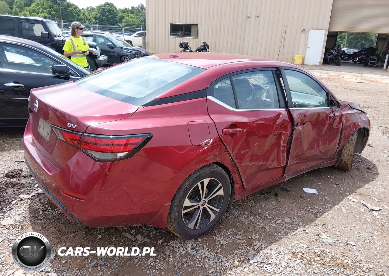 2020 Nissan Sentra Sv Xtronic Cvt VIN:3N1AB8CV7LY228546 - 4