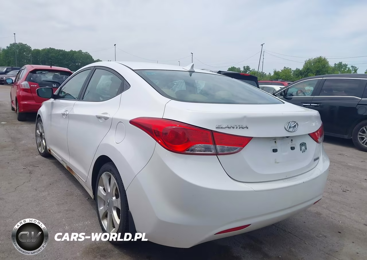 2012 Hyundai Elantra Limited VIN:5NPDH4AE5CH132741 - 3