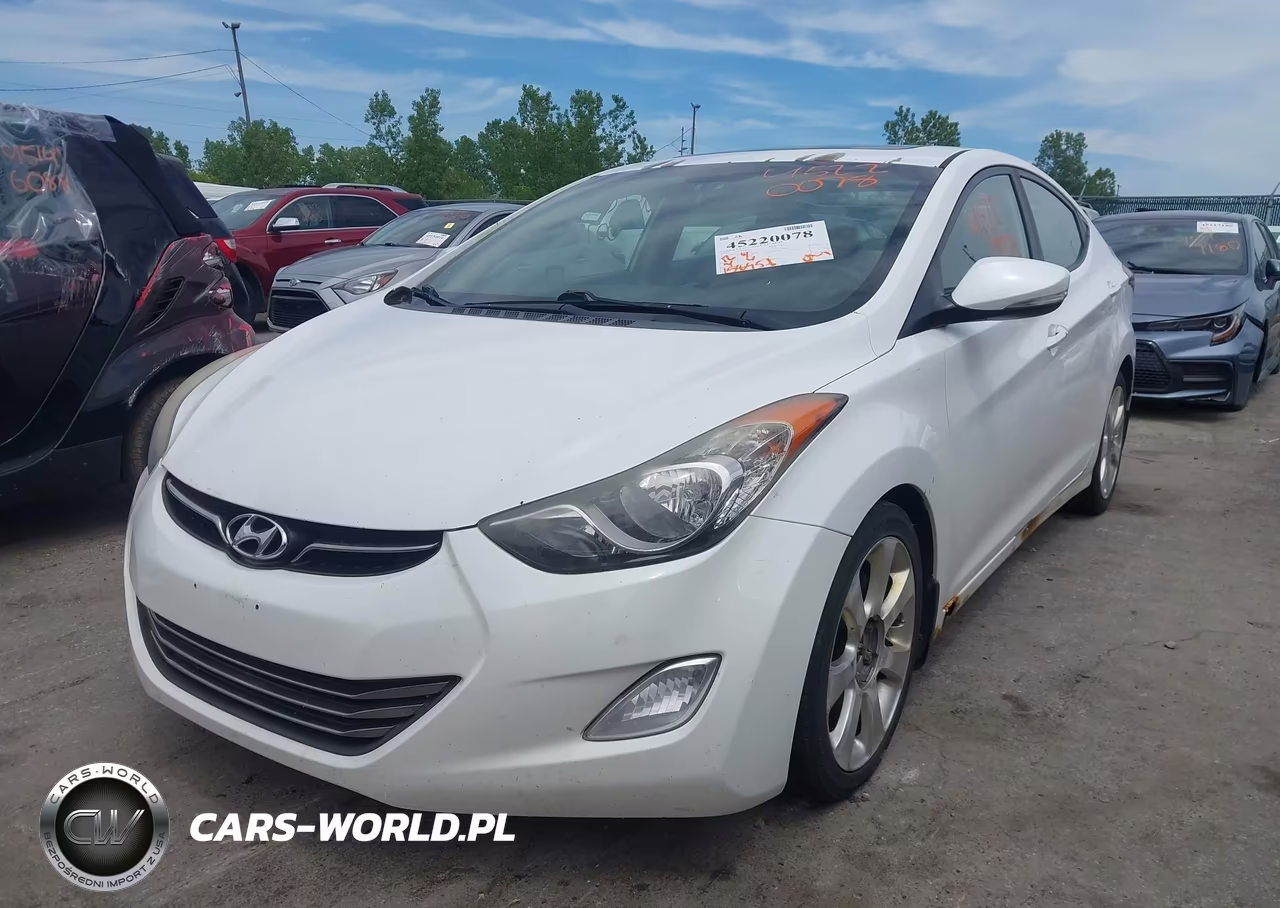 2012 Hyundai Elantra Limited VIN:5NPDH4AE5CH132741 - 6