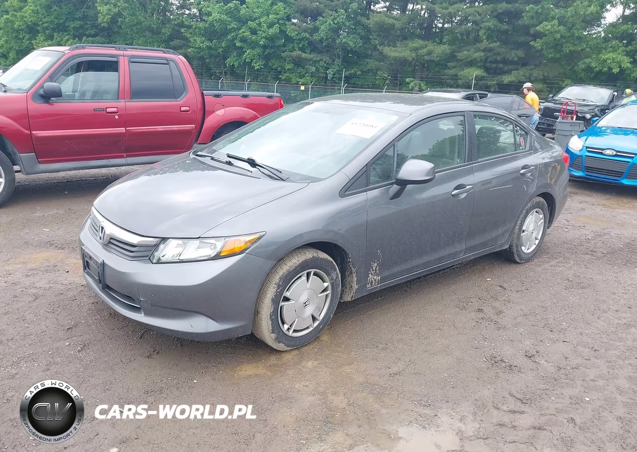 2012 Honda Civic Hf VIN:2HGFB2F69CH546759 - 2